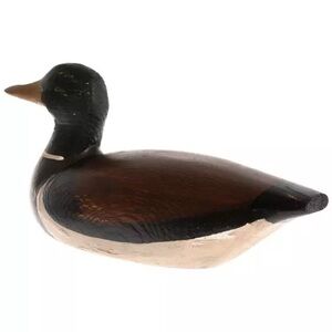 Mallard duck figurine